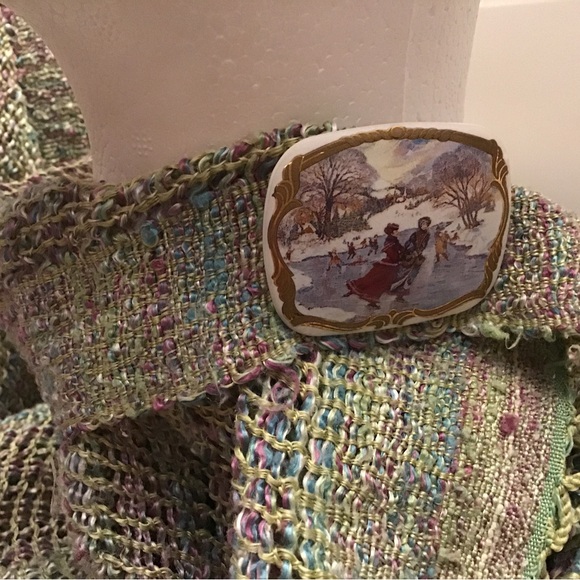 Ceramic Brooch - Picture 2 of 6